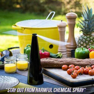 Automatic Fly Trap Fly Repellent Fan Battery Power Multifunctional Flies Bugs Repellant Device （free small gift）