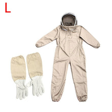 Load image into Gallery viewer, Cotton Full Body Beekeeping Clothing Veil Hood Hat Clothes Jacket Protective Beekeeping Suit Beekeepers Bee Suit Safety Clothing
